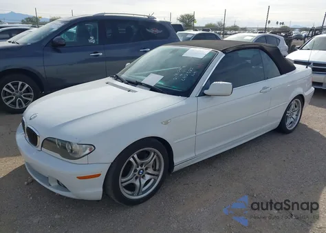 2004 BMW 330Ci z USA, uszkodzony, nr VIN WBABW53424PL42322